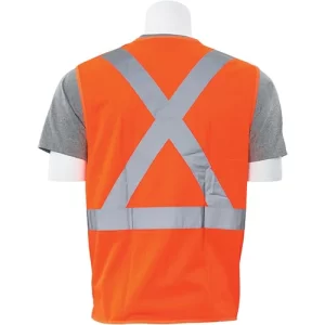 X-Back Break-Away Vest (Class 2) (Orange) - XL - Image 2